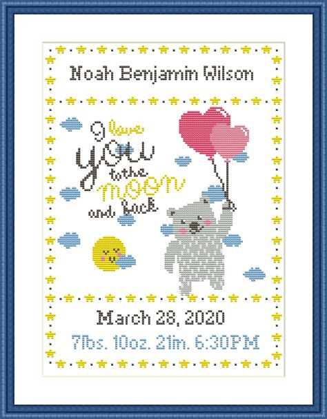 cross stitch birth announcement|birth announcement cross stitch patterns.